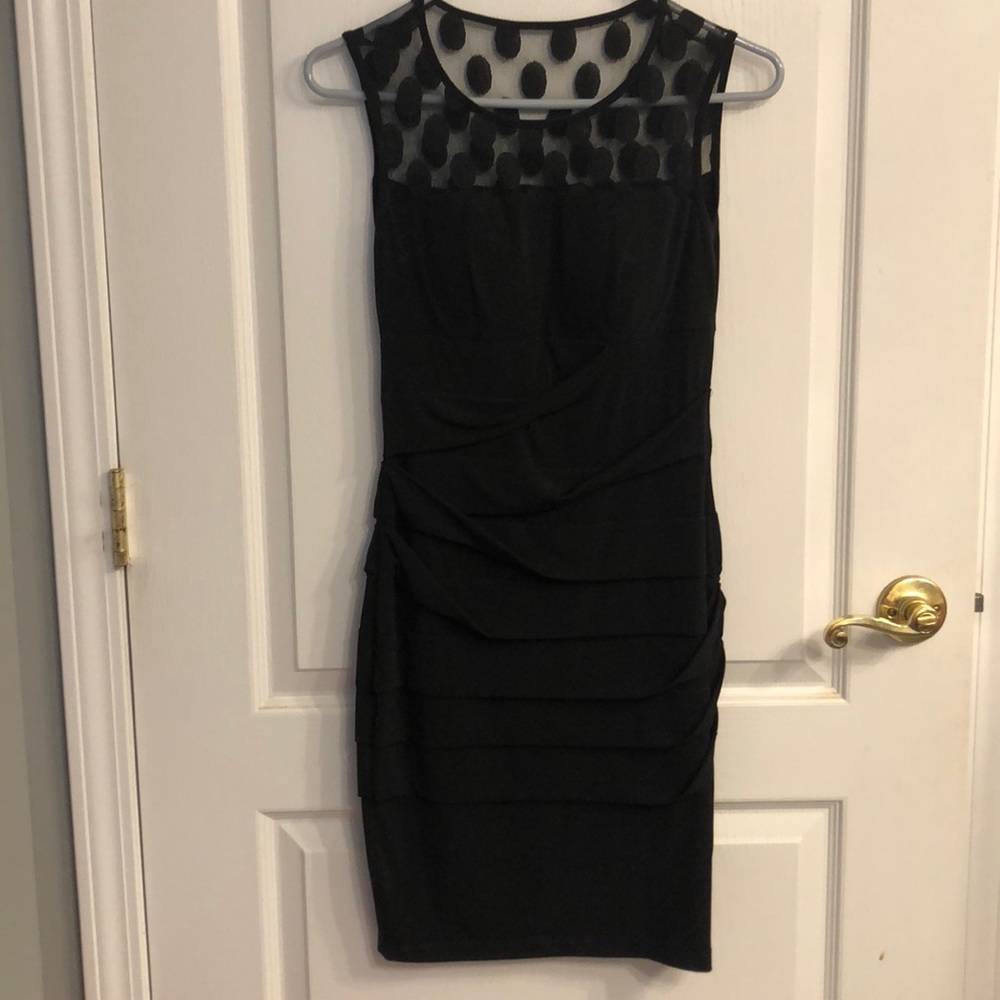 black dress